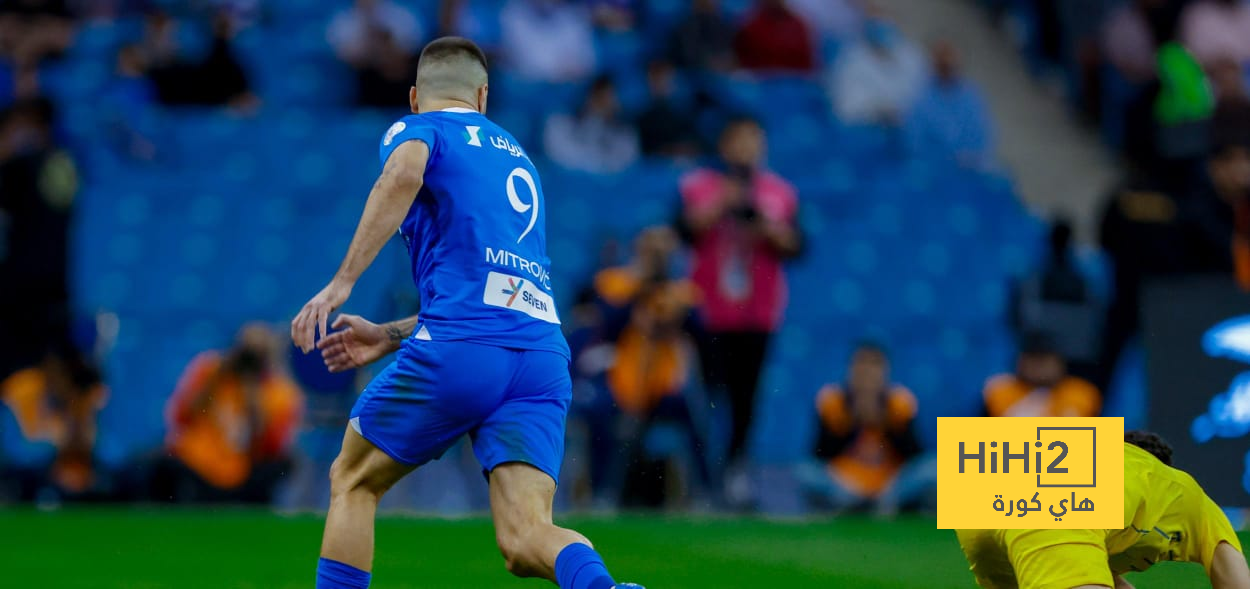 أرقام ميتروفيتش بقميص الهلال في جميع المسابقات