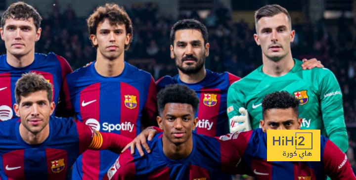 تقييم برشلونة في الشوط الأول أمام ألميريا