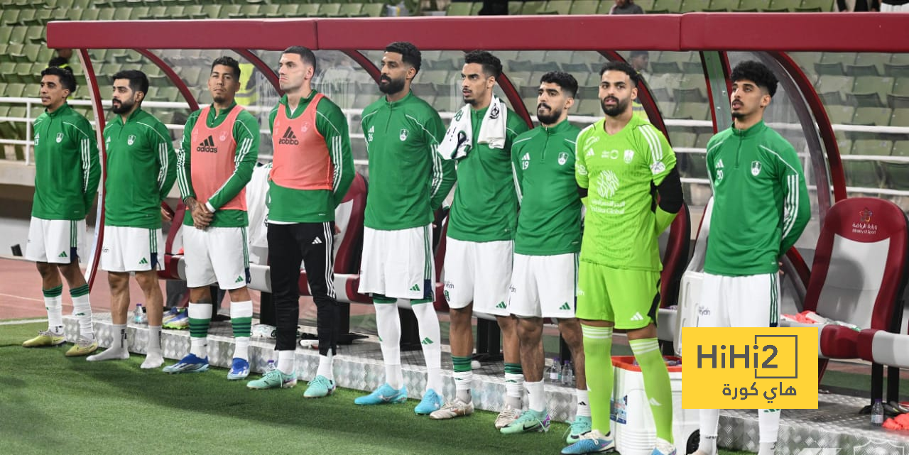 إحصائيات الشوط الأول بين الأهلي والحزم