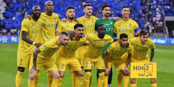 أفضل لاعبي النصر في الشوط الأول أمام الاتفاق