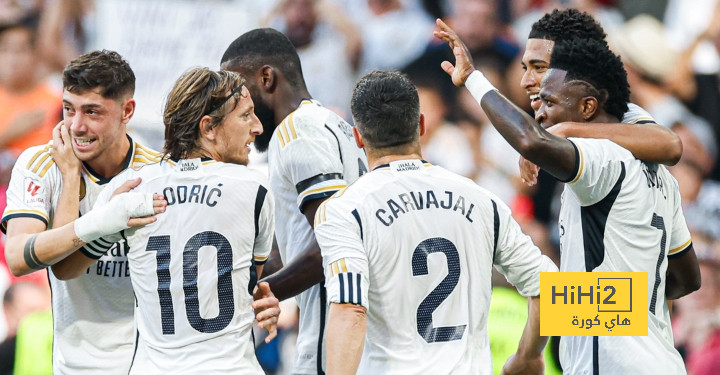 متوسط أعمار تشكيلة ريال مدريد أمام مايوركا