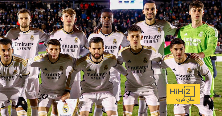 احصائيات ٣٠ دقيقة بين ريال مدريد و أراندينا في كأس الملك