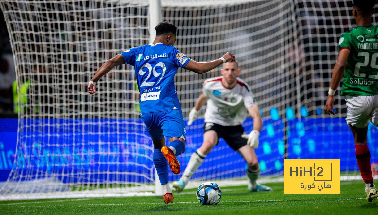 أرقام سالم الدوسري في مباراة الهلال والاتفاق