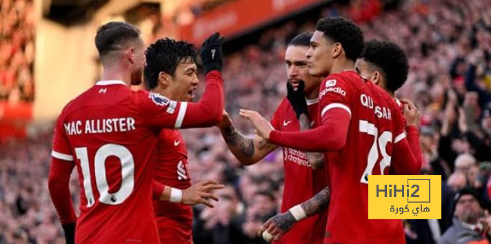 بدلاء ليفربول أمام كريستال بالاس
