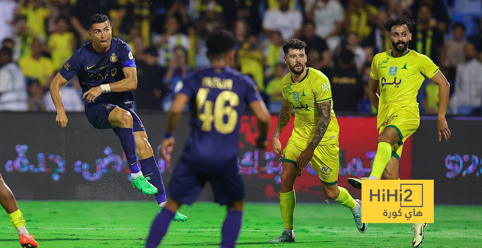 رونالدو الأسوأ في النصر أمام الخليج