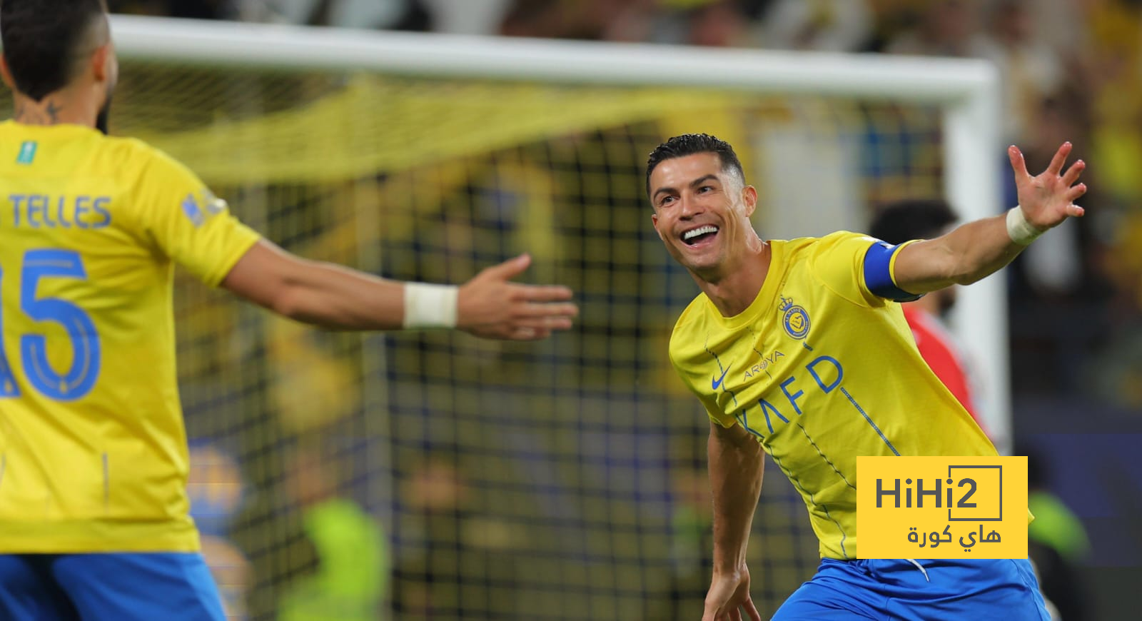 النصر يمطر شباك الوحدة برباعية في الشوط الأول