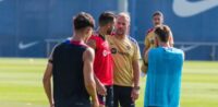 برشلونة يختتم استعداداته للقاء بلد الوليد