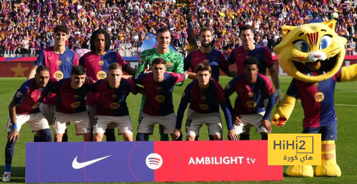 أفضل لاعب من برشلونة في الشوط الأول أمام لاس بالماس