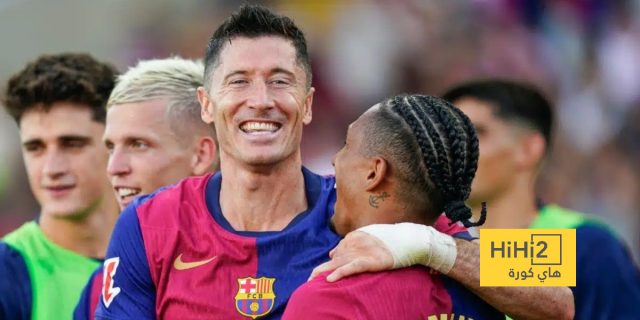 ليفاندوفسكي ورافينيا يحققان إنجازًا هجوميًا لم يحدث منذ 2021!