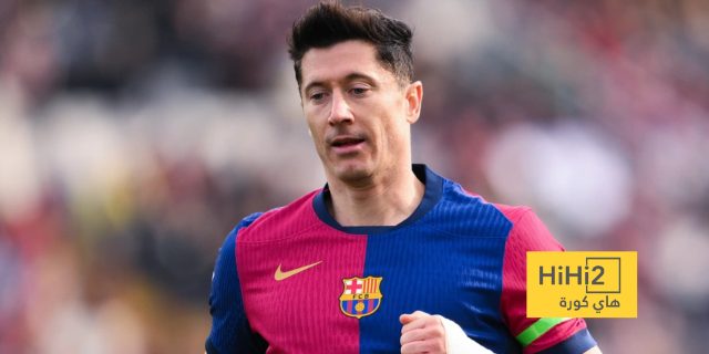ليفاندوفسكي يحقق شرط التجديد التلقائي في عقده مع برشلونة
