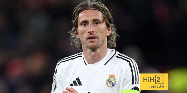 مودريتش يكتب التاريخ في الليغا مع ريال مدريد