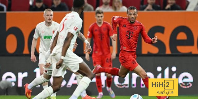 التعادل يحسم الشوط الأول من مباراة بايرن ميونخ و أوغسبورغ