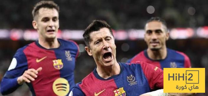 موقف ليفاندوفسكي من مباراة الإياب أمام الانتر