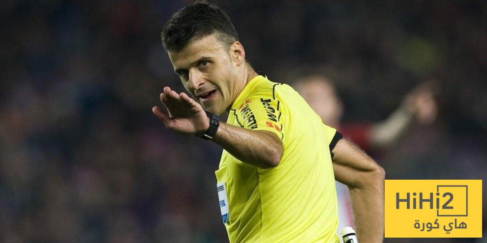 أرقام ريال مدريد مع حكم مباراته أمام سيلتا فيغو