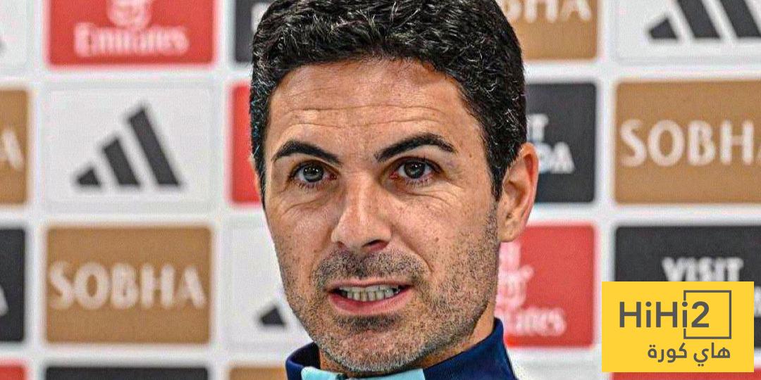 بعد تتويج ليفربول بالدوري.. أرتيتا يشعر بخيبة أمل!