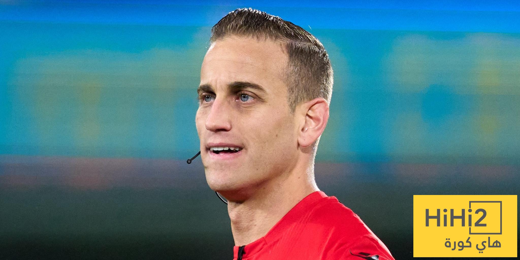أرقام ريال مدريد مع حكم مباراته أمام مايوركا