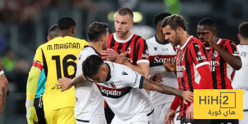 إحصائيات مباراة ميلان وبولونيا في نهائي كأس إيطاليا