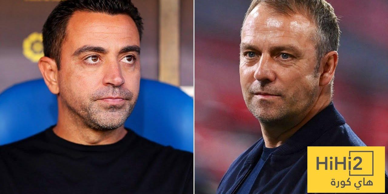 تشافي يتفوق على فليك مع برشلونة في هذا الجانب