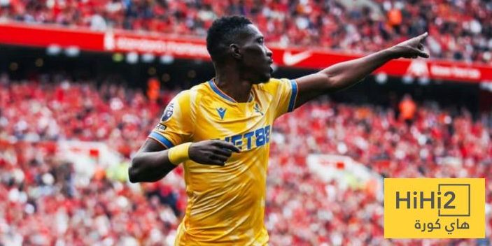 ليفربول يتأخر أمام كريستال بالاس في الشوط الأول