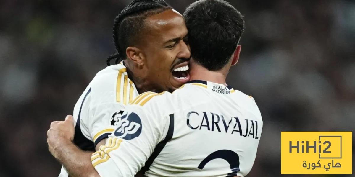 خطة ريال مدريد مع ميليتاو وكارفخال
