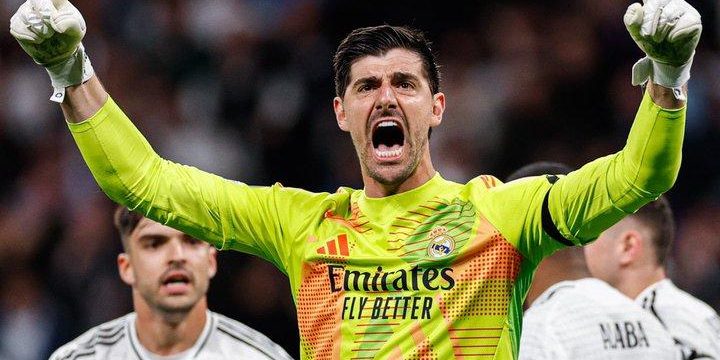 ريال مدريد يقترب من تمديد عقد كورتوا