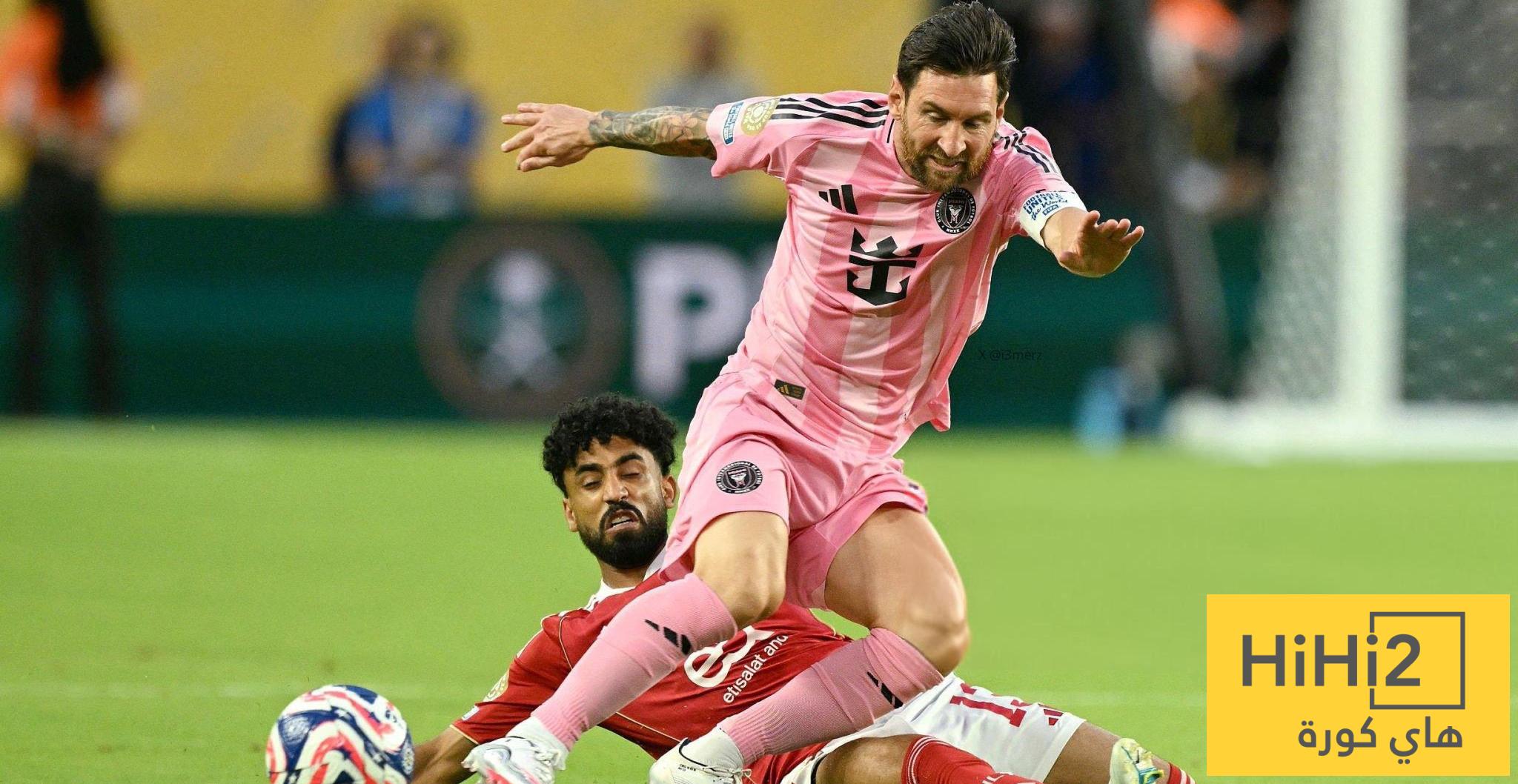 احصائيات إنتر ميامي والأهلي في افتتاح كأس العالم للأندية