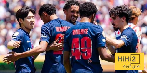 احصائيات مباراة باريس سان جيرمان ضد اتلتيكو مدريد
