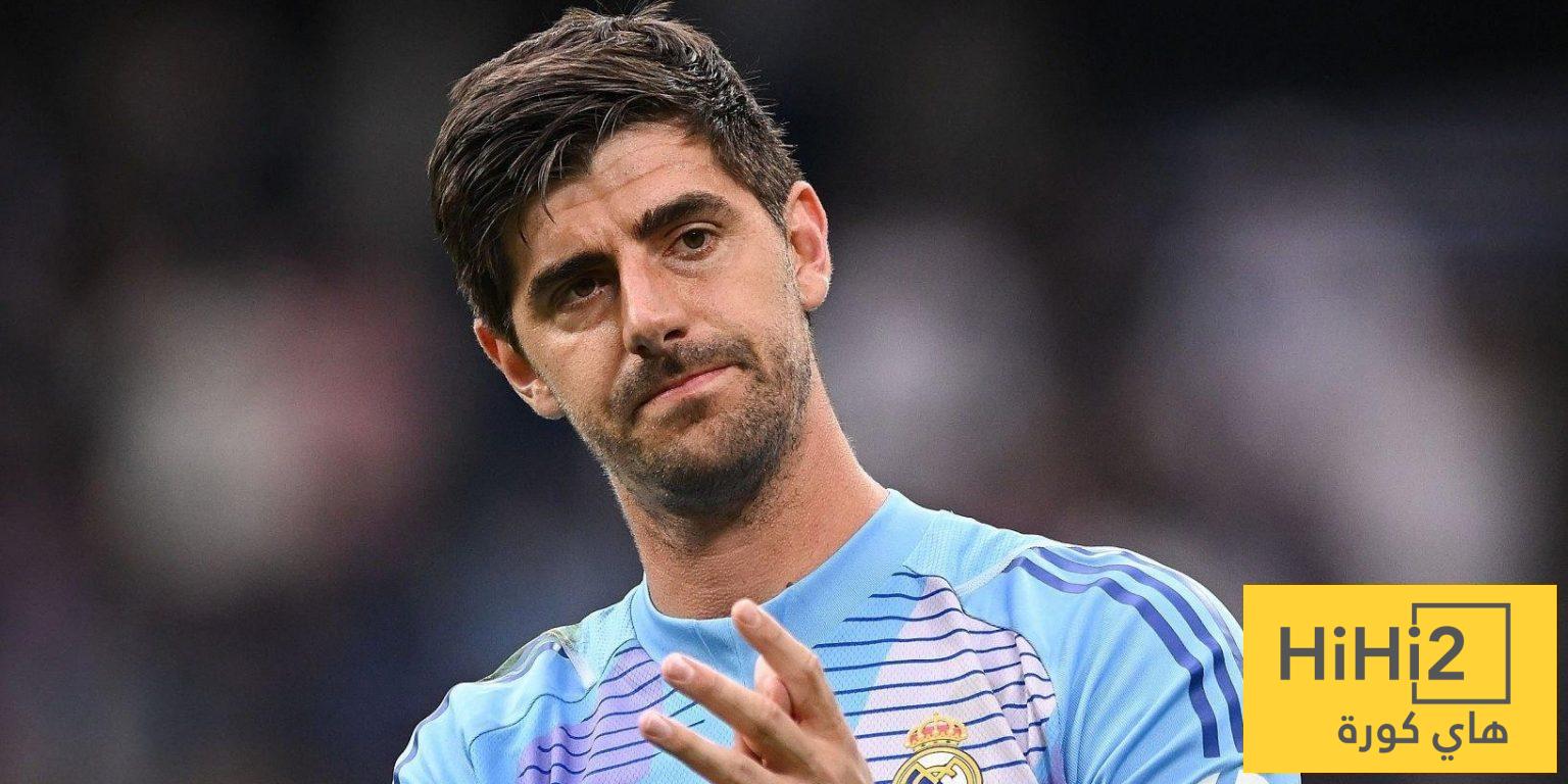 شبكة الحلم : كورتوا يثبت مجددًا أهميته في ريال مدريد