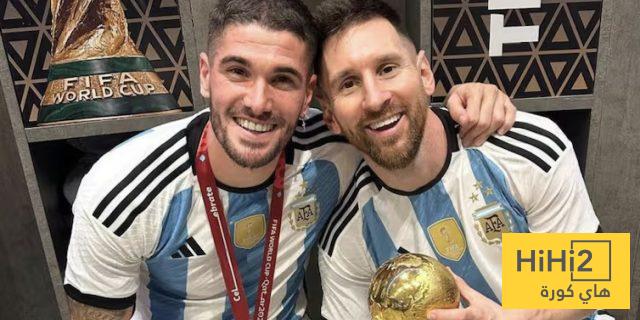 أول تحرك من إنتر ميامي للتعاقد مع دي بول أول تحرك من إنتر ميامي للتعاقد مع دي بول