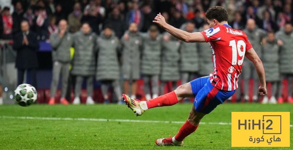 جماهير أتلتيكو مدريد تصعّد ضد اليويفا بسبب ركلة جزاء ألفاريز