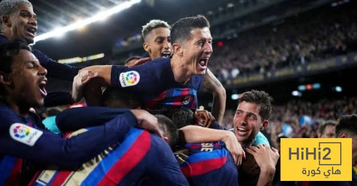 برشلونة يسجل الهدف الثالث أمام فيسيل كوبي