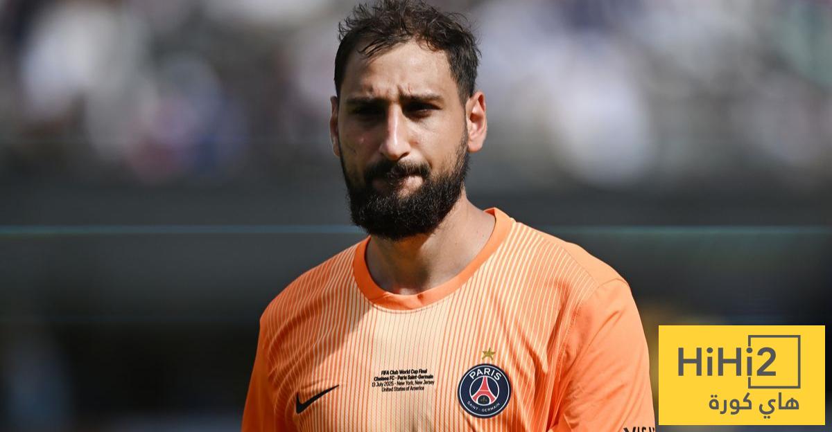 دوناروما محبط من موقف باريس سان جيرمان بشأن عقده الجديد