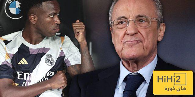 خطة فينيسيوس مع ريال مدريد