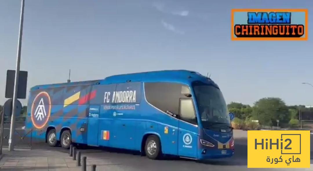 فيديو : وصول فريق ليغانس إلى تدريبات ريال مدريد من أجل لعب مباراة ودية
