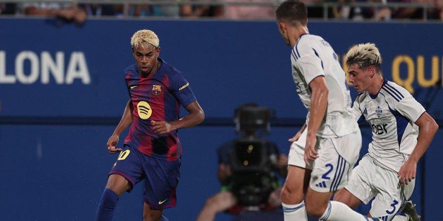 تقييم لاعبي برشلونة وكومو في المباراة