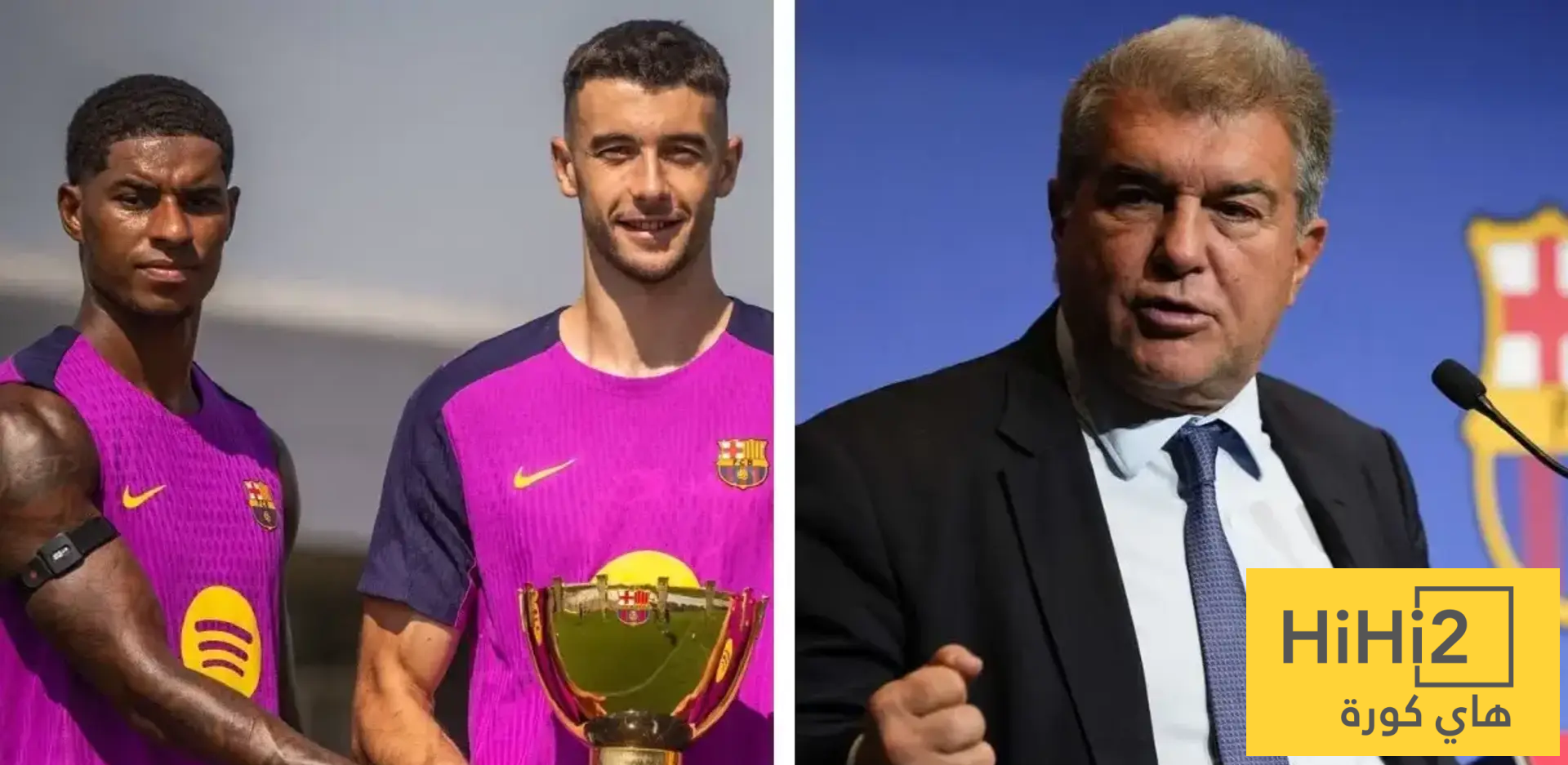 كيف كاد برشلونة أن يفشل في تسجيل راشفورد وغارسيا؟
