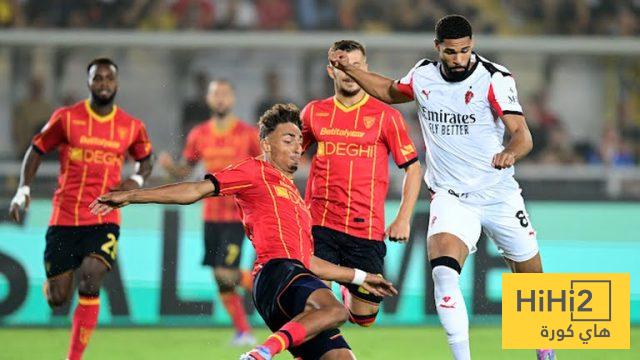 شوط سلبي بين ميلان و ليتشي شوط سلبي بين ميلان و ليتشي