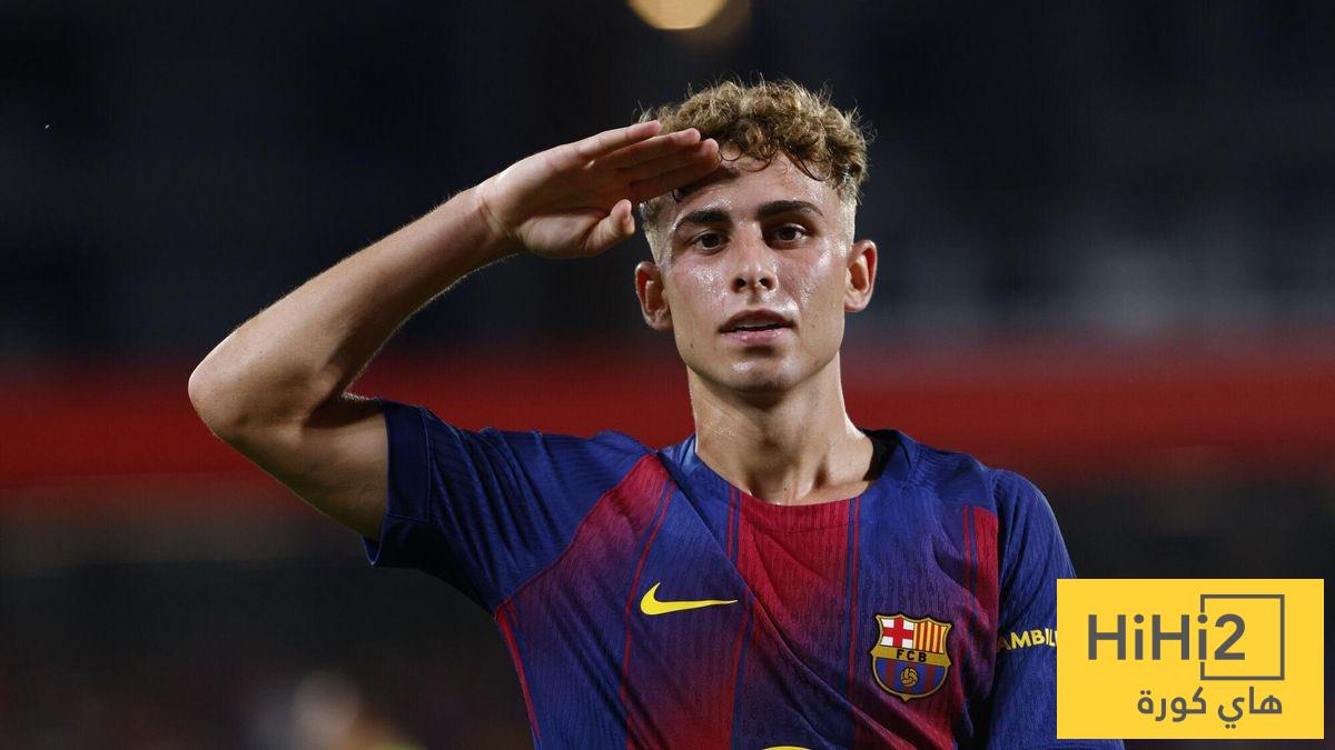 دعم مثالي من لاعبي برشلونة لفيرمين لوبيز