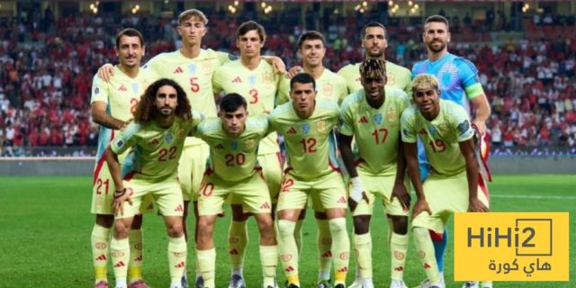 اسبانيا تغرق الاحلام التركية بستة اهداف