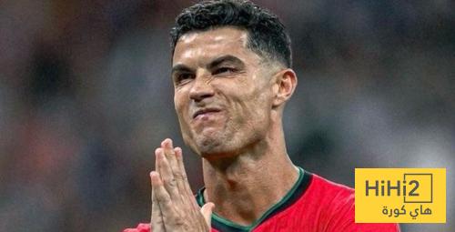 صورة.. رد فعل رونالدو عى تقدم المجر