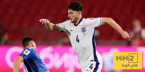 إحصائيات ديكلان رايس أمام صربيا