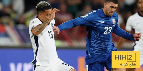 أرقام روجرز أمام صربيا