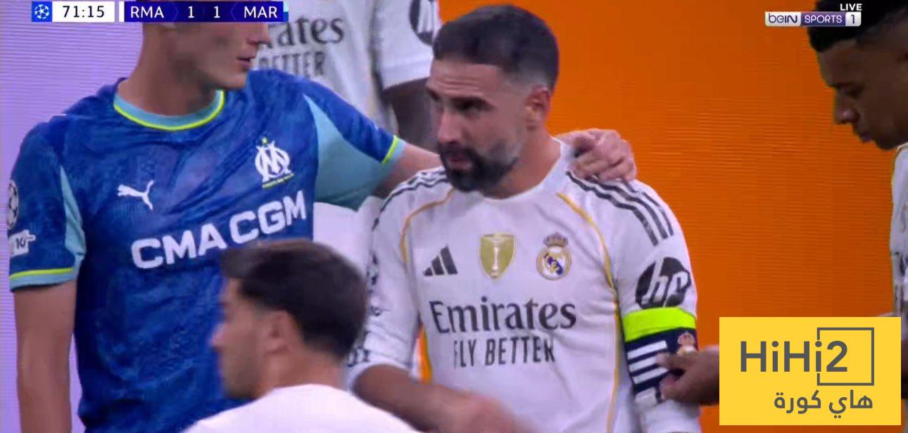 كارفخال يسجل سابقة سلبية لريال مدريد في دوري الأبطال