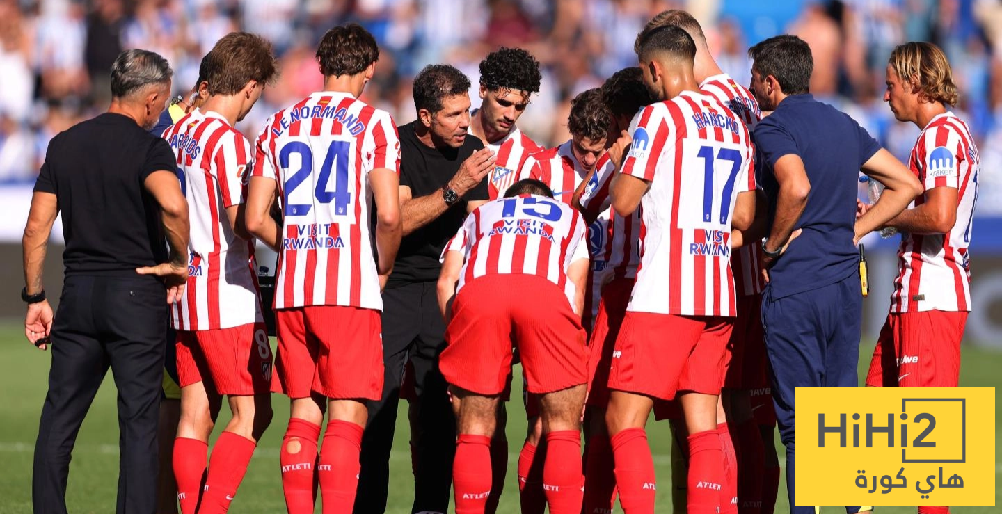 أتلتيكو مدريد يسجل سابقة تاريخية سلبية في دوري الأبطال