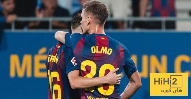 أولمو يقترب من العودة لتشكيلة برشلونة أمام خيتافي