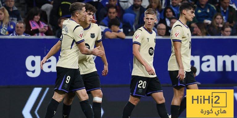 برشلونة يضرب ريال اوفييدو بالهدف الثالث