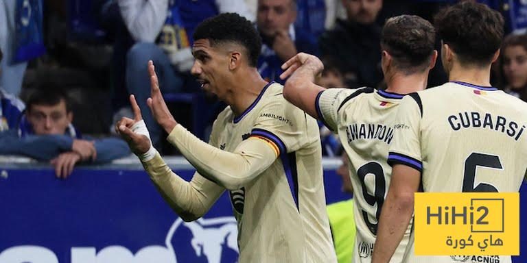 احصائيات مباراة برشلونة و ريال اوفييدو في الليغا
