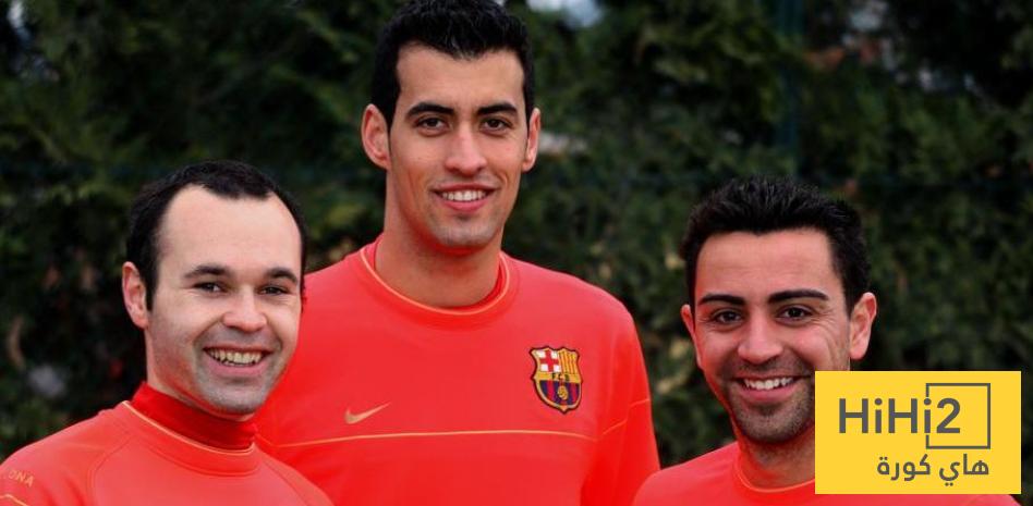 TBGA NEWS : إنييستا يودع بوسكيتس برسالة مؤثرة