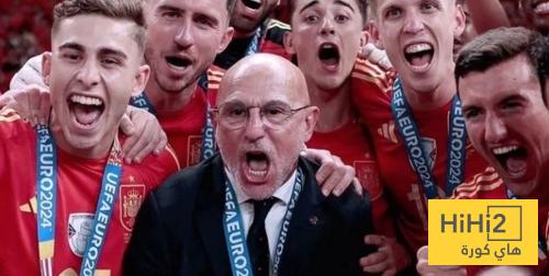 دي لافوينتي يتسلح برقم قياسي قبل انطلاق مباراة جورجيا