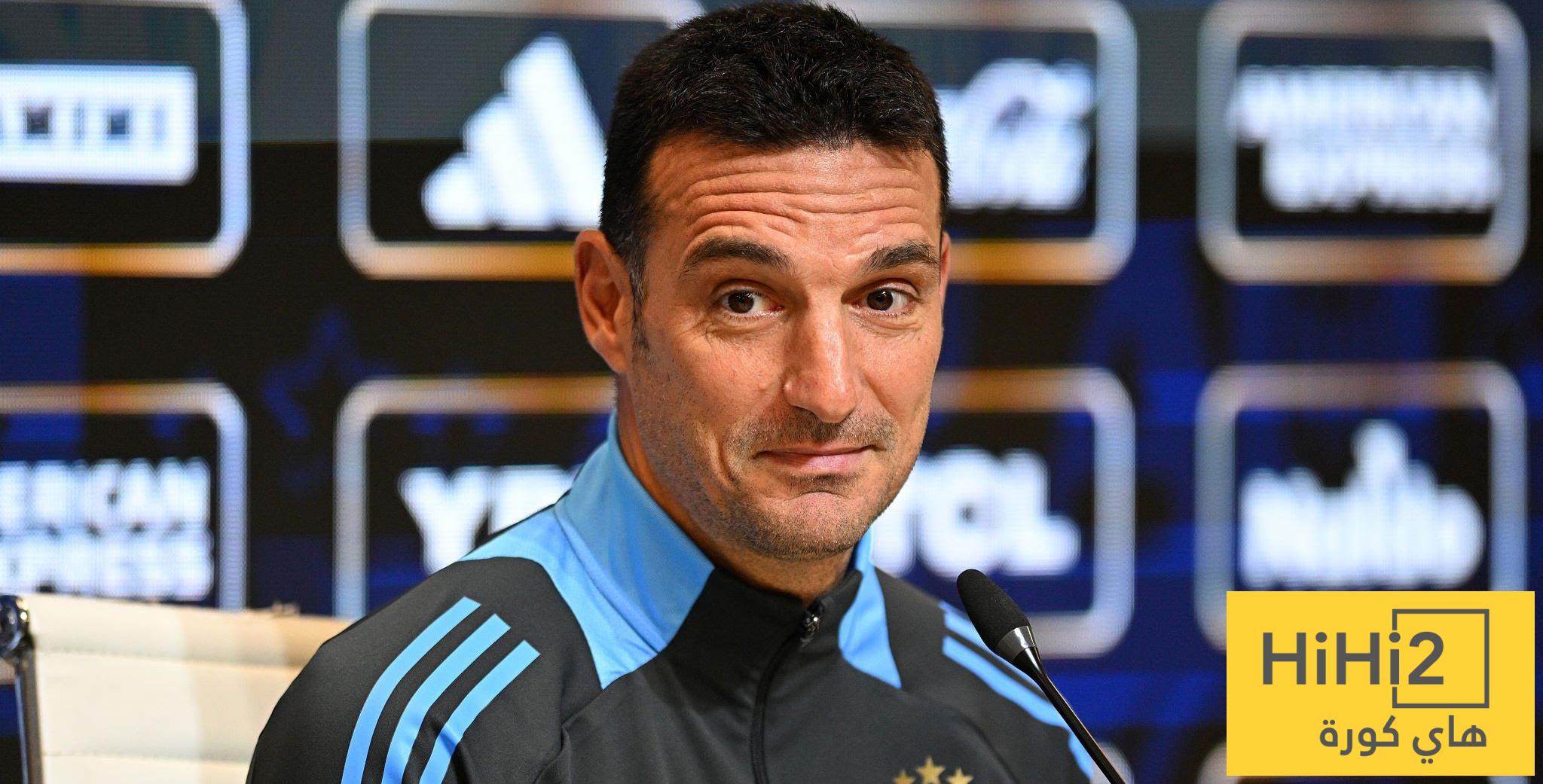 سكالوني يشيد بموهبة ماستانتونو ونيكو باز… ولكن!